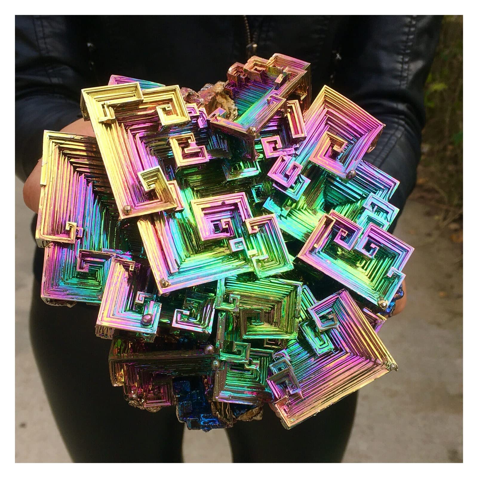 Amazon.co.jp: ビスマス結晶ビスマスバイメタルクリスタルレインボー