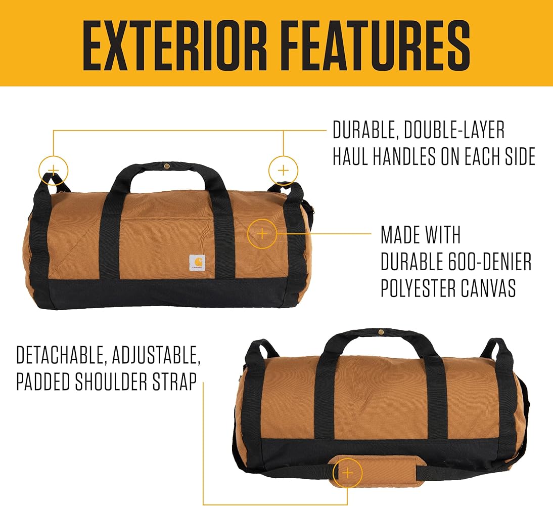 Amazon | Carhartt クラシック ラウンド ダッフル ユーティリティ