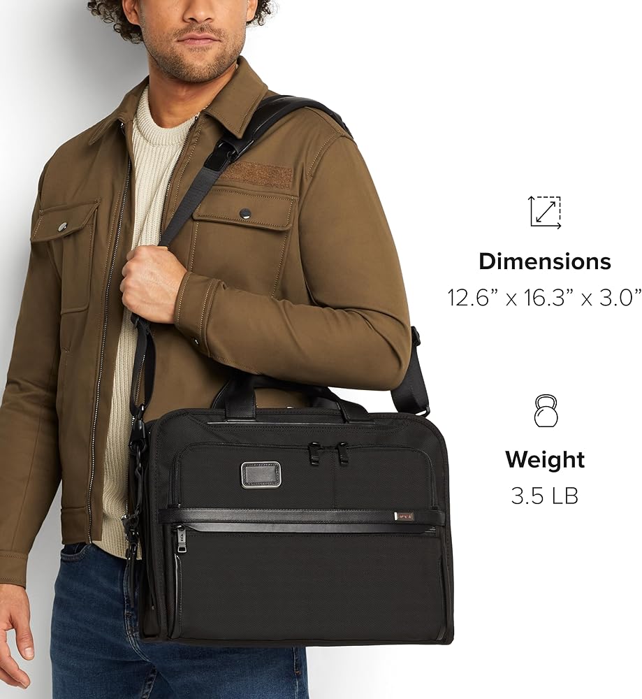 Amazon.com: TUMI - Alpha Organizer Portfolio Brief - Business