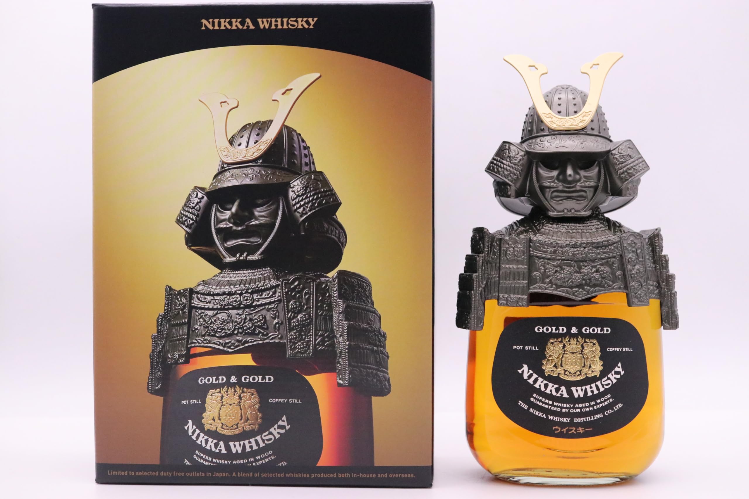 Amazon.co.jp: NIKKA ニッカ G&G 戦国武将 鎧兜 750ml 43度 グレーン