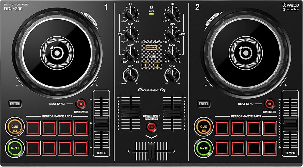 Pioneer DJ Smart DJ Controller (DDJ-200) : Amazon.in: Musical