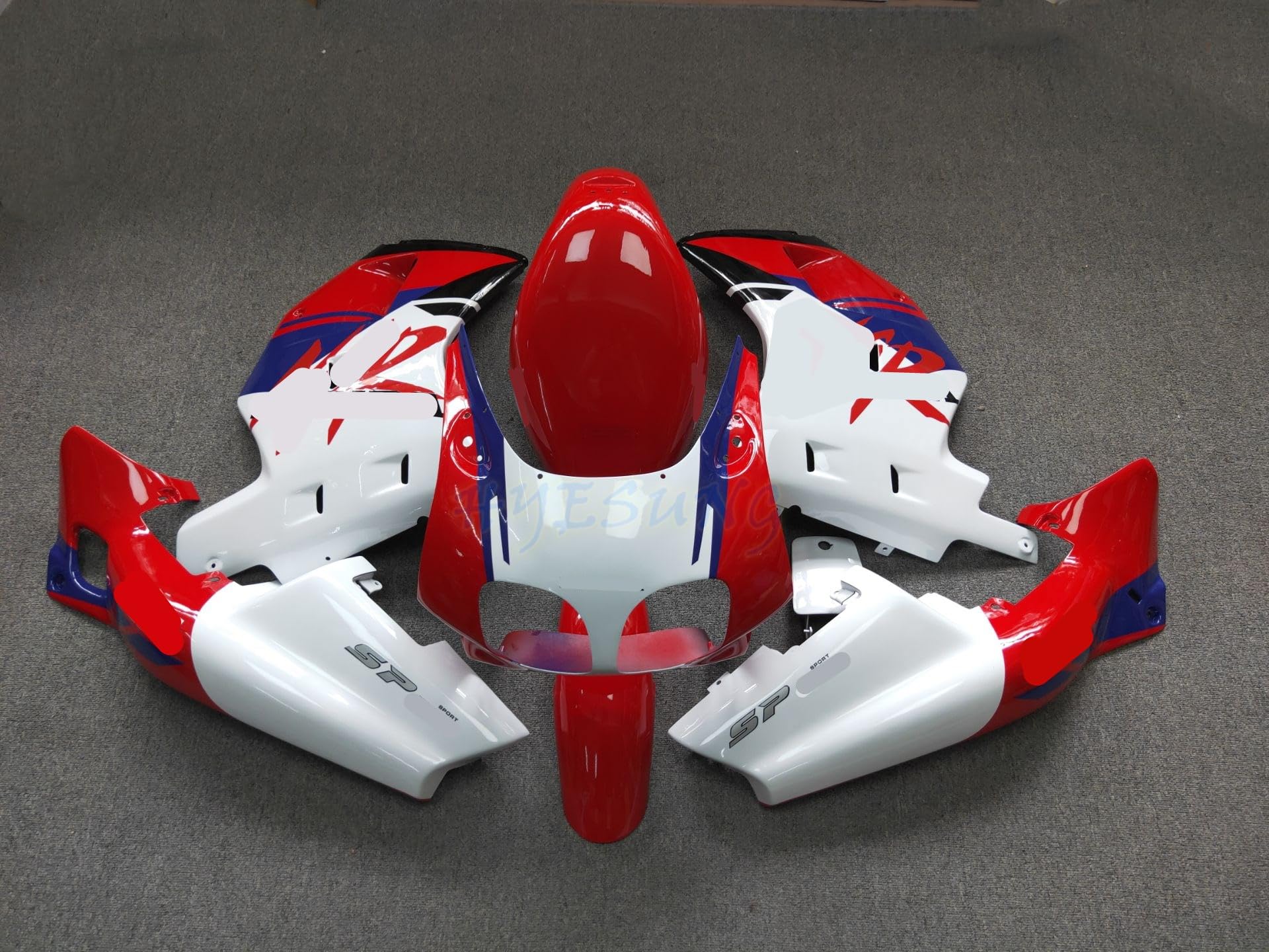 Amazon | HYESUNG バイク外装 適合車種NS-1 後期型用 社外カウルセット