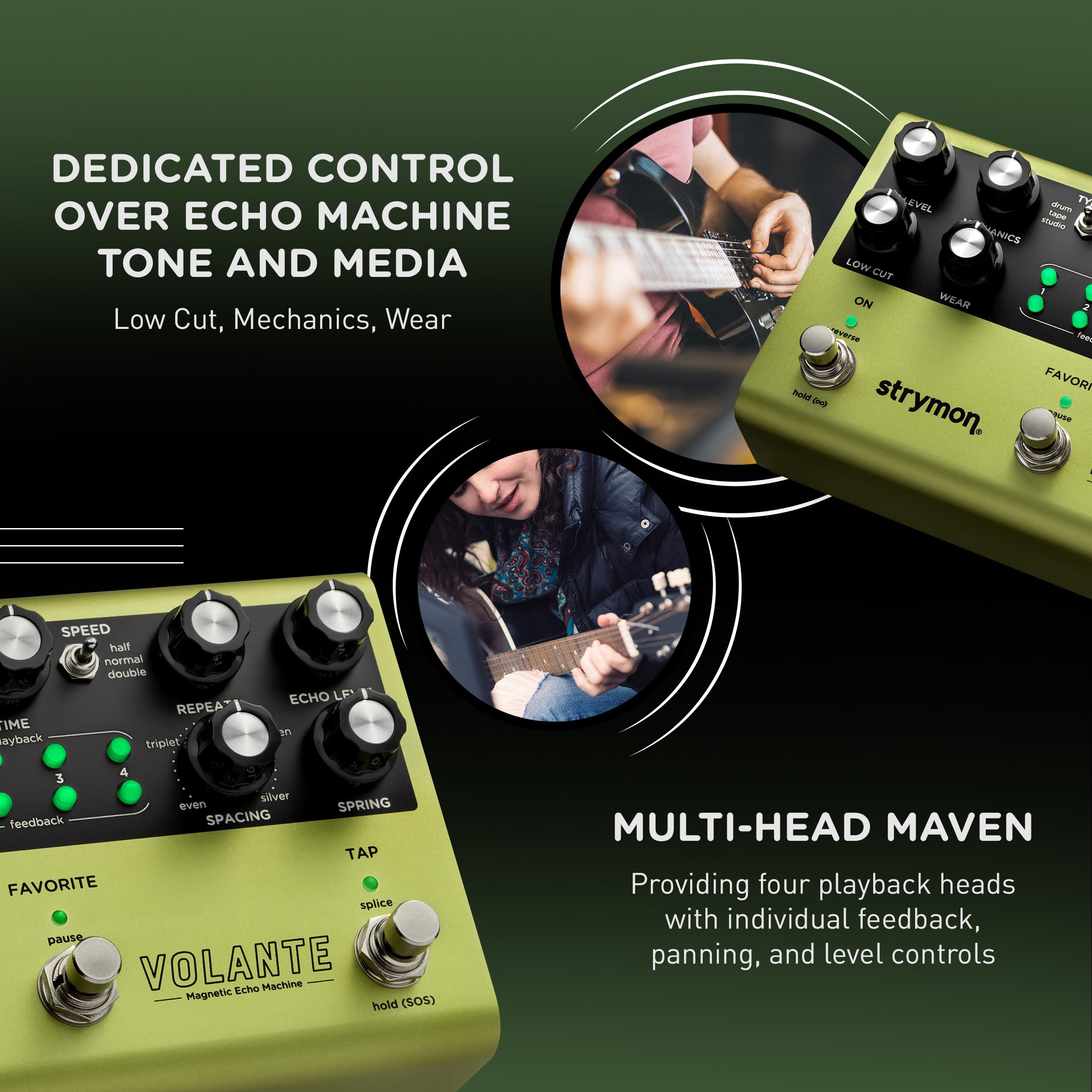 Amazon | Strymon 「VOLANTE」マグネティック・エコーマシン [国内正規