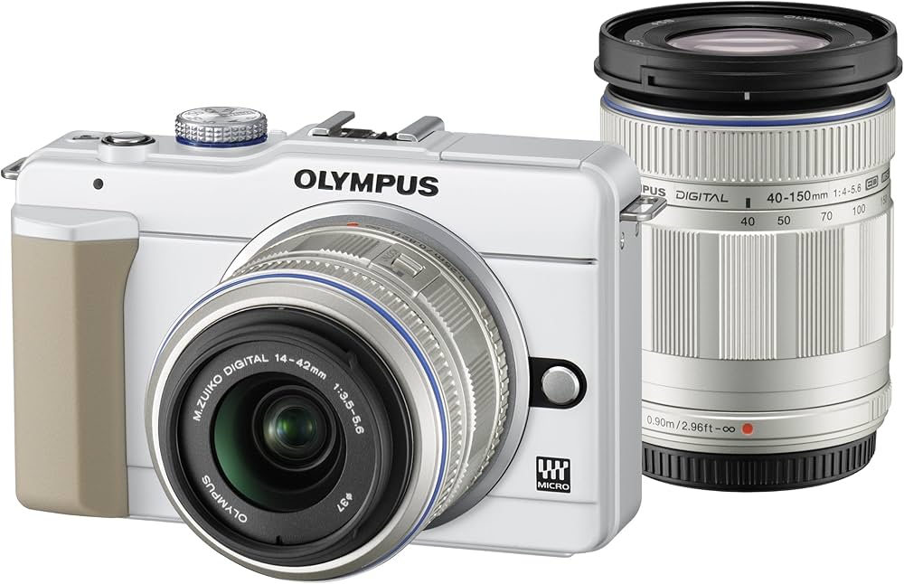 Amazon | OLYMPUS ミラーレス一眼 E-PL1s ダブルズームキットホワイト