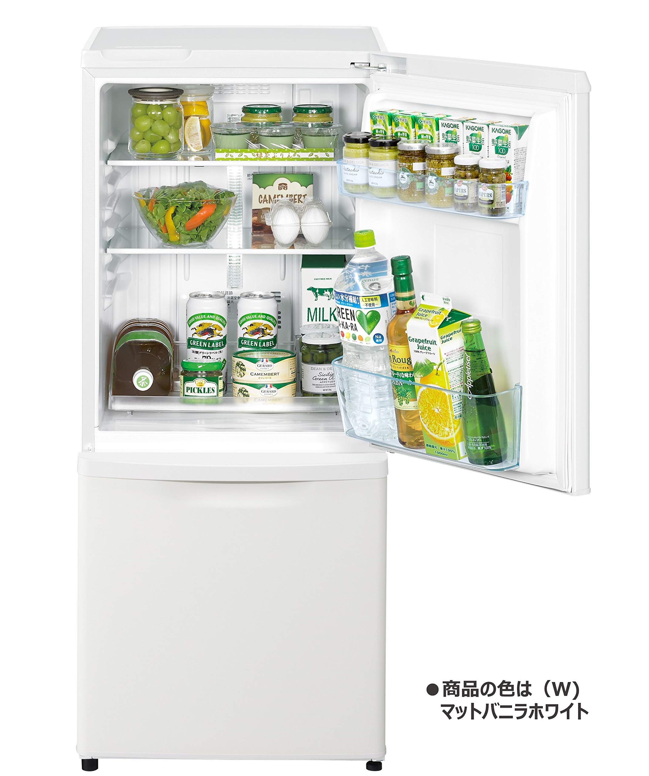 Amazon | パナソニック 冷蔵庫 2ドア 138L マットビターブラウン NR