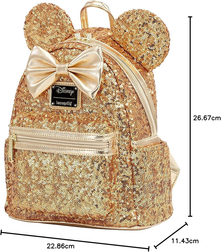 Amazon.co.jp: Loungefly X LASR限定ディズニーイエローゴールド