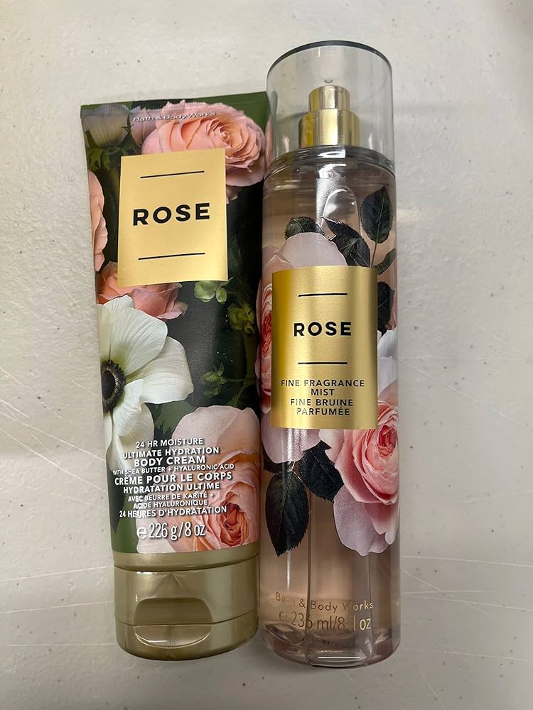 Amazon | バスアンドボディワークス ROSE ボディクリームと