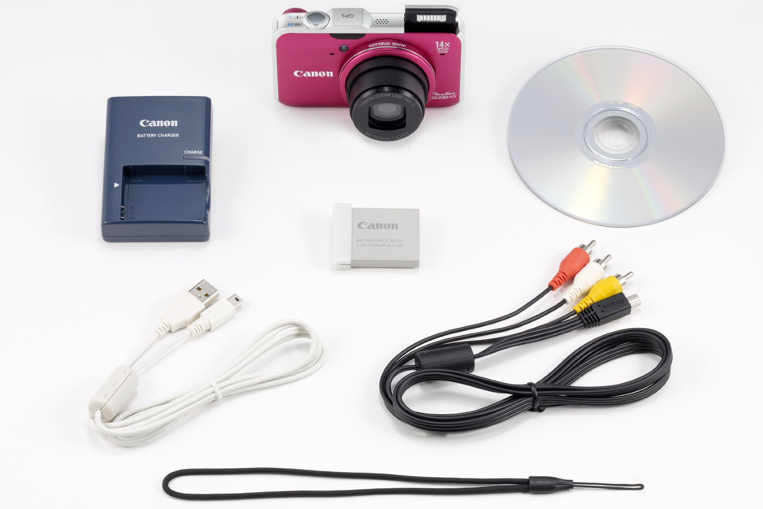 Amazon | Canon デジタルカメラ PowerShot SX230 HS レッド PSSX230HS