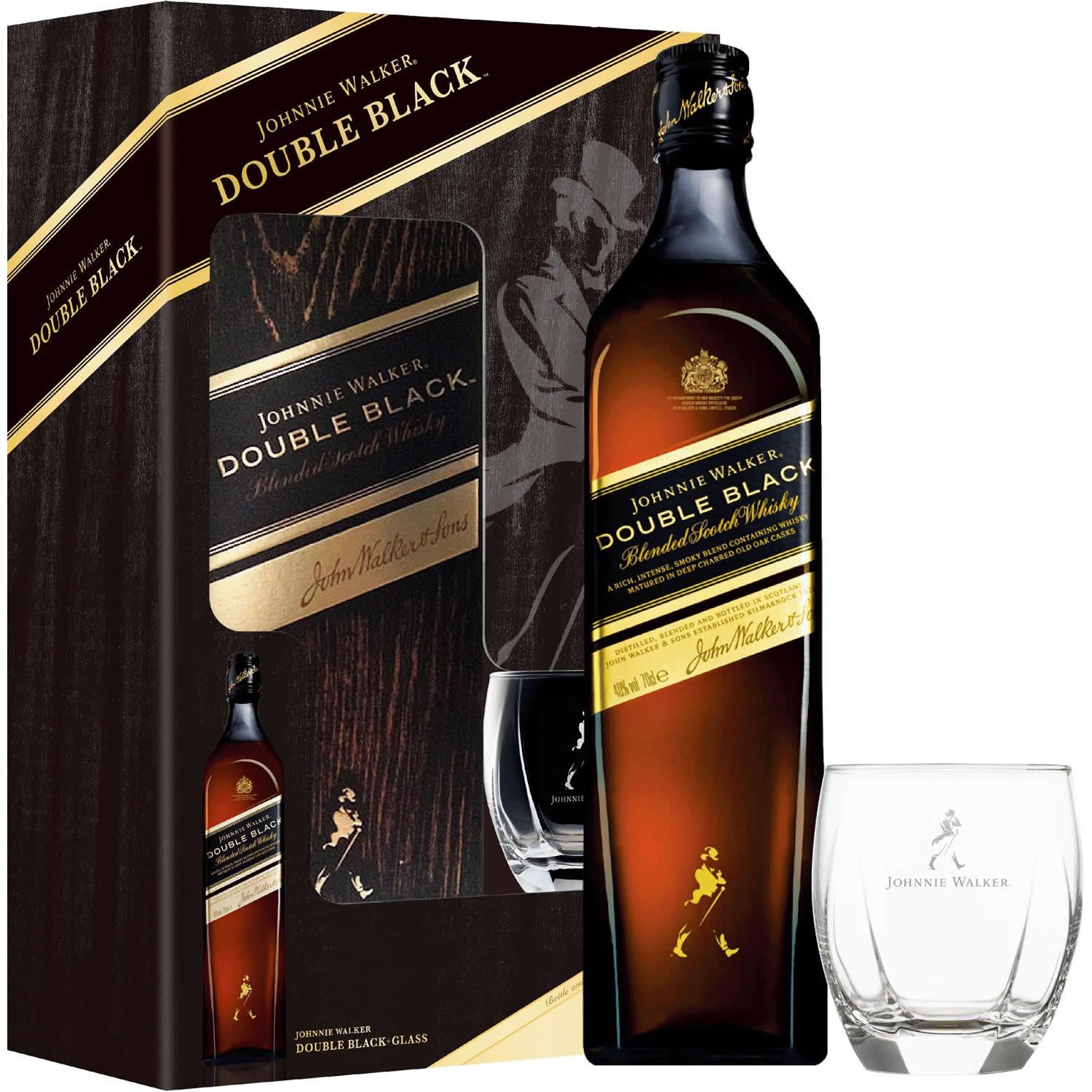 Amazon.co.jp: ジョニーウォーカー ダブルブラック ギフトBOX 700ml