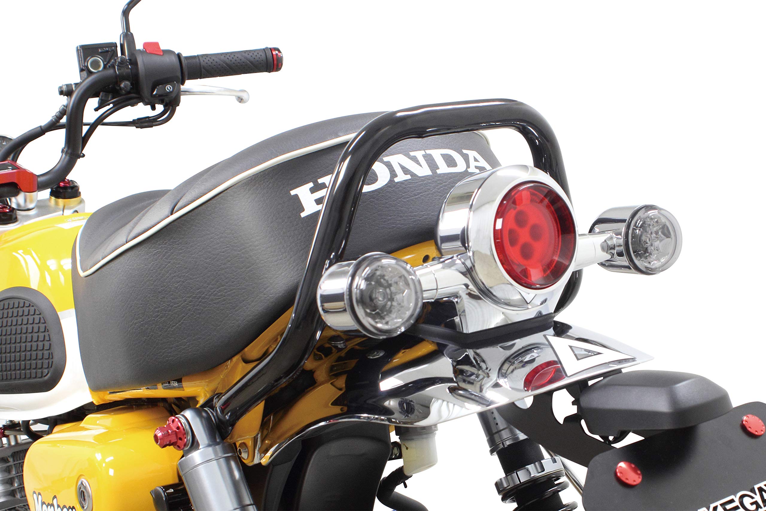 Amazon | スペシャルパーツ武川 グラブバー ブラック モンキー125