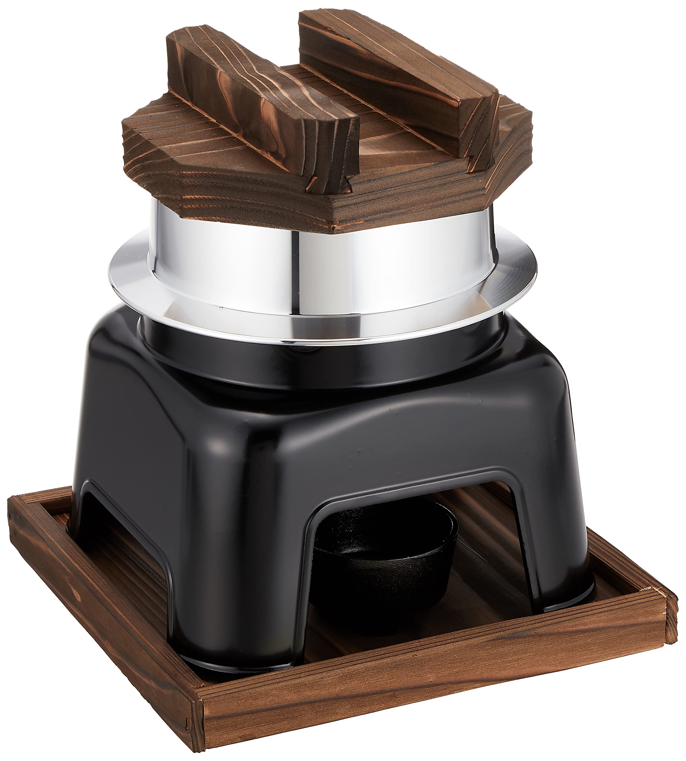 Amazon｜遠藤商事 TKG 卓上ご飯鍋 アルミ製 釜めしセット 1合炊