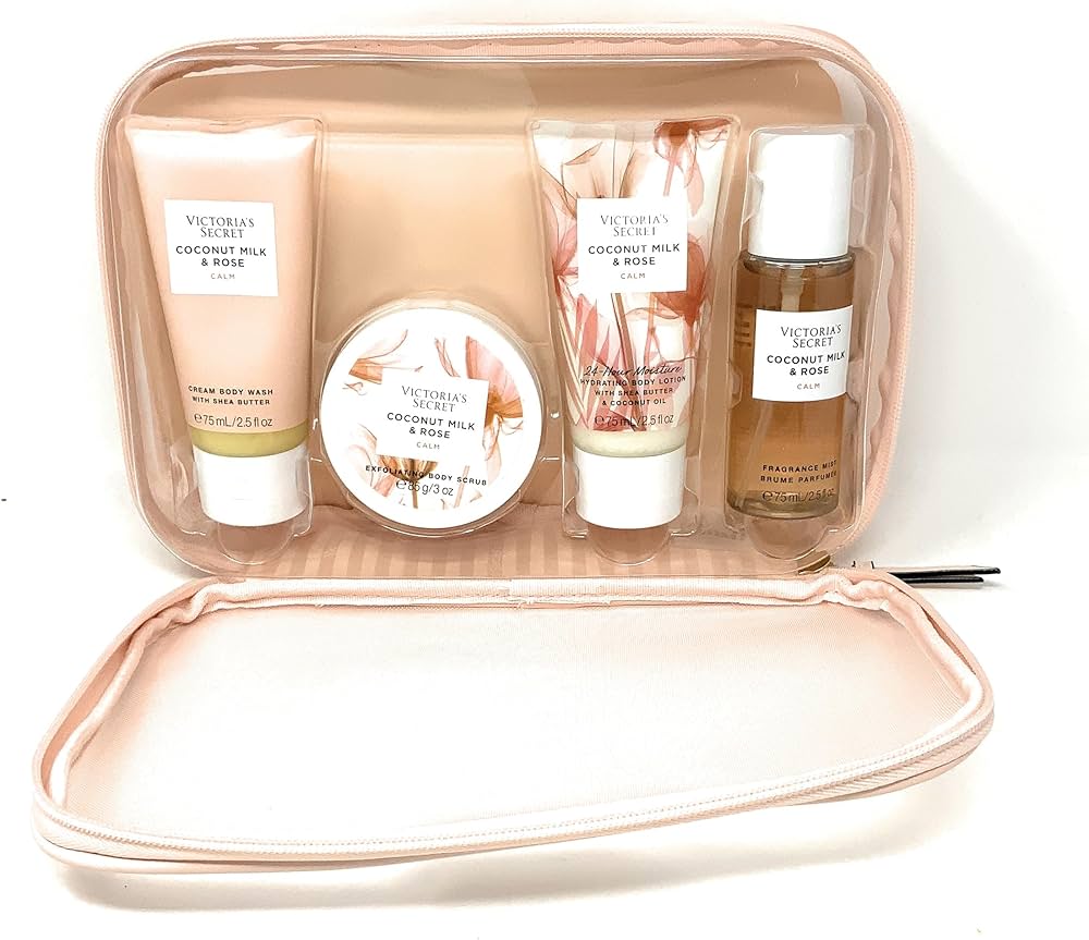 Amazon.com : Victoria's Secret Coconut Milk & Rose Travel Set