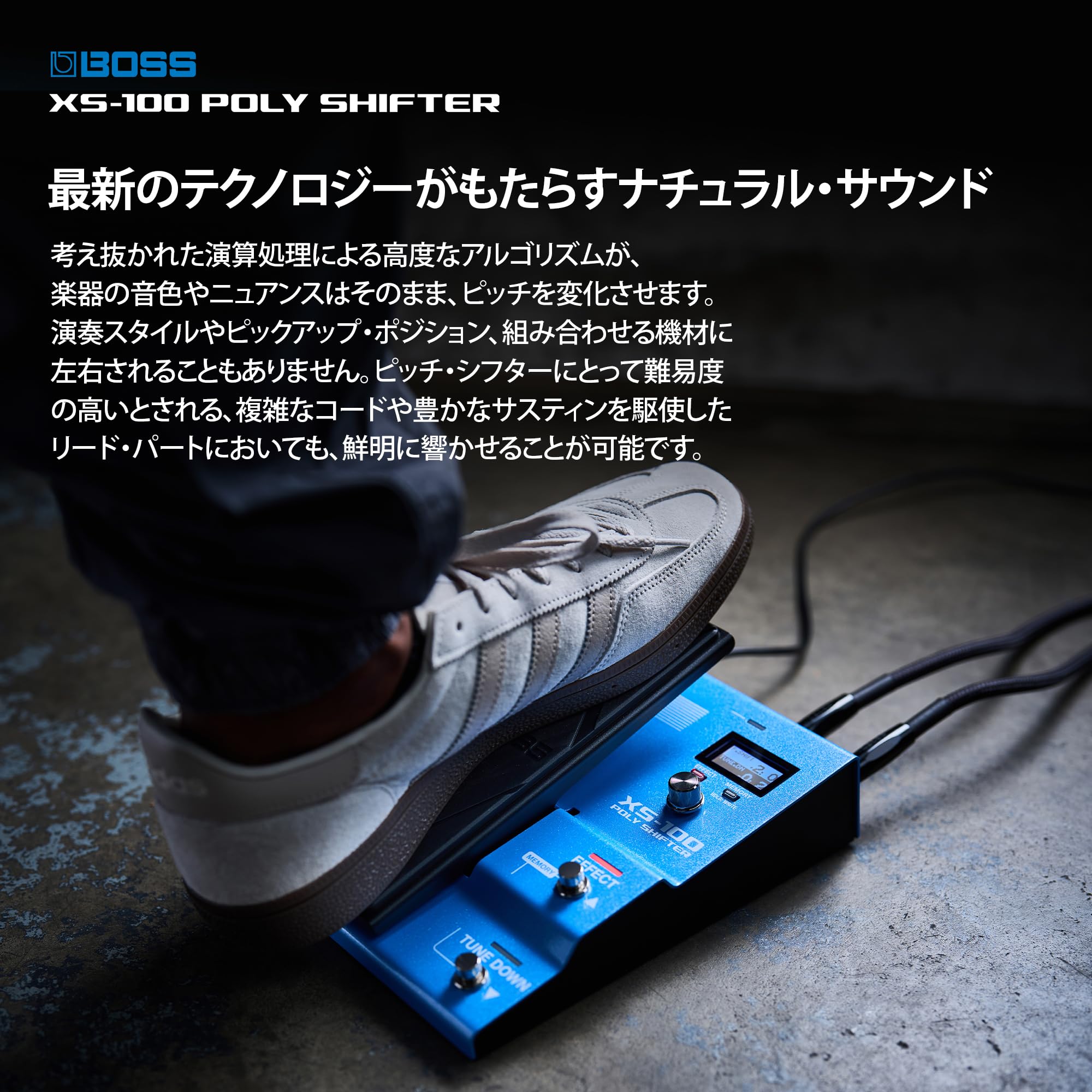 Amazon | BOSS XS-100 POLY SHIFTER ボス ポリシフター ピッチシフター