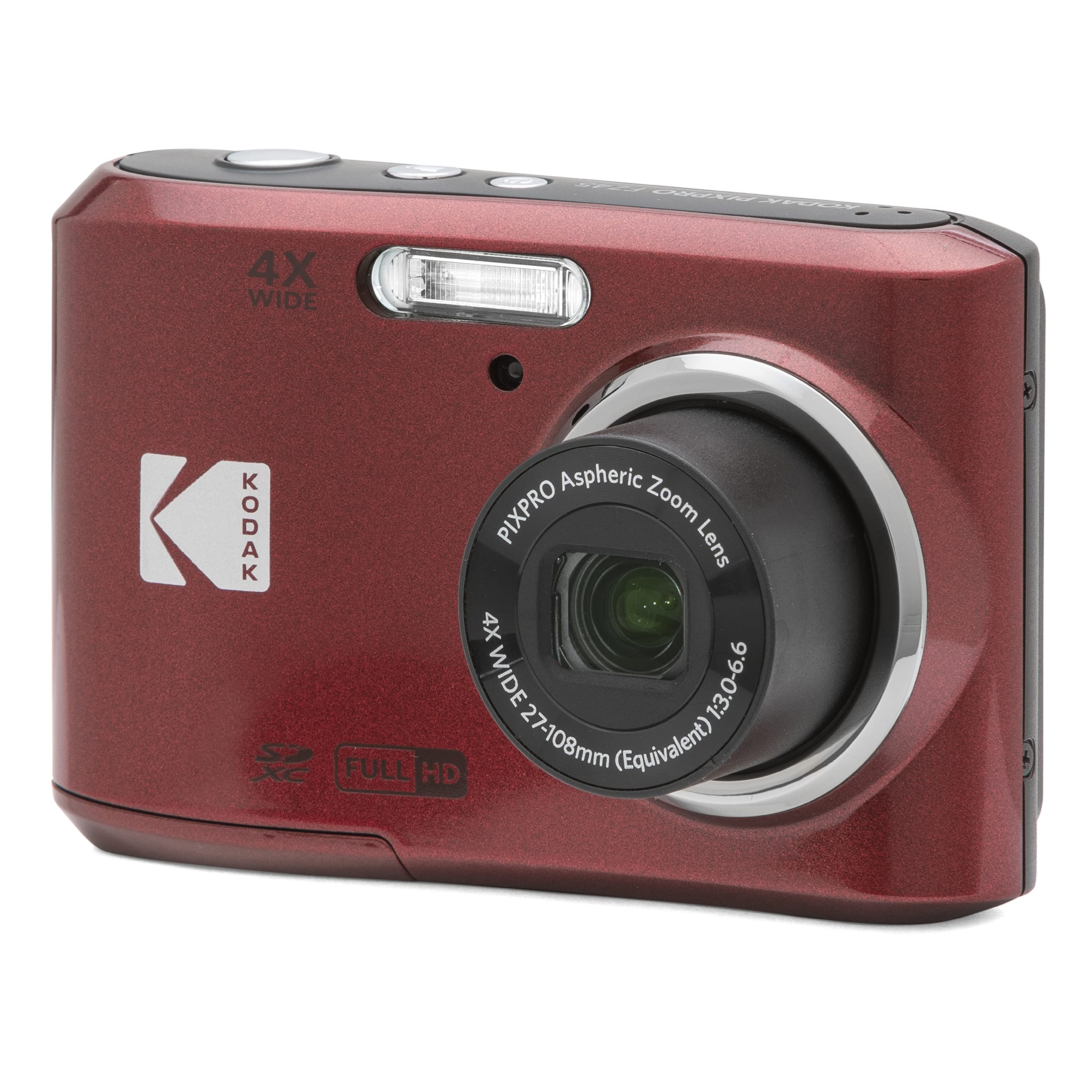 Amazon Canada: Kodak PIXPRO FZ45-RD 16MP Digital Camera 4X Optical