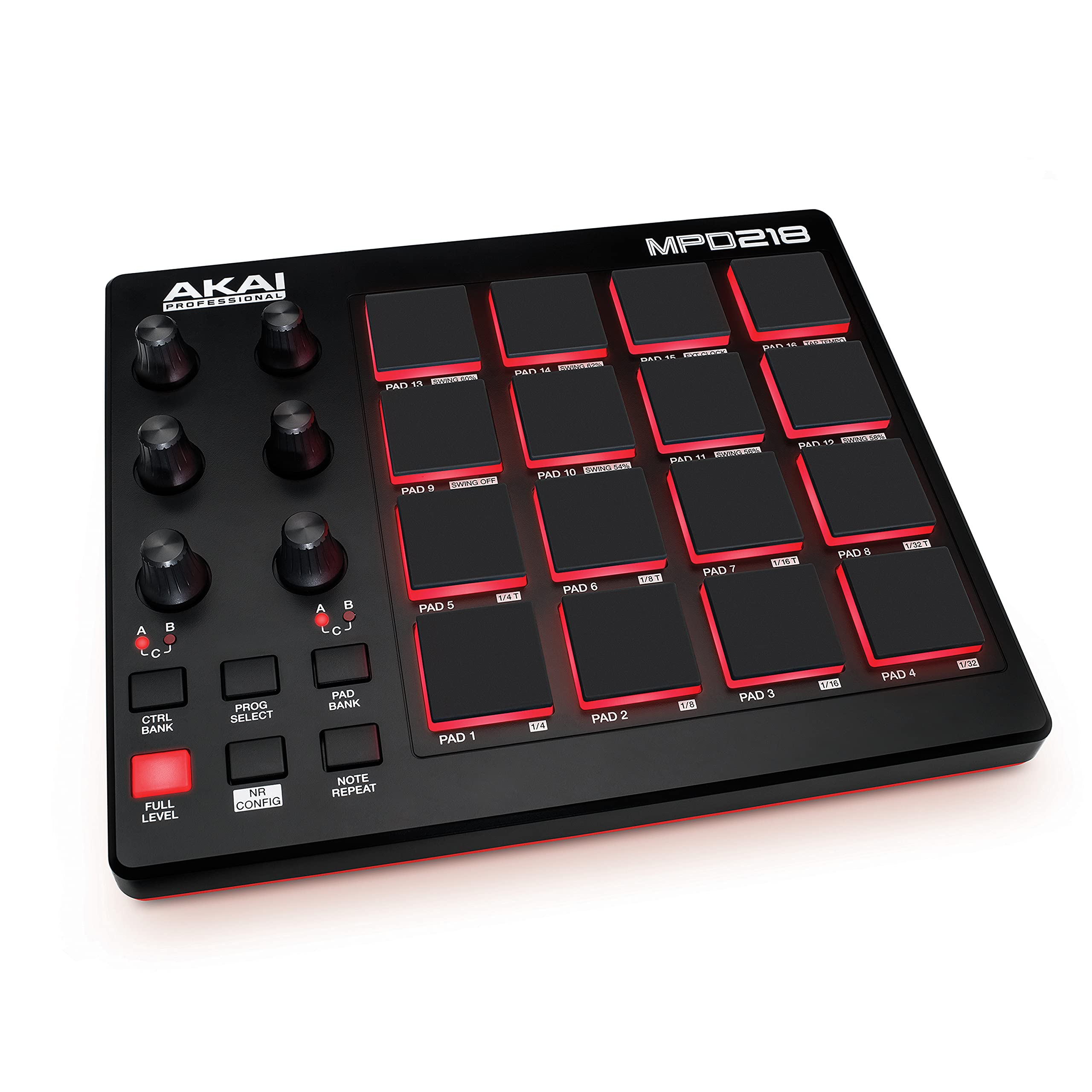 Amazon.com: Akai Professional MPD218 - USB MIDI Controller with 16