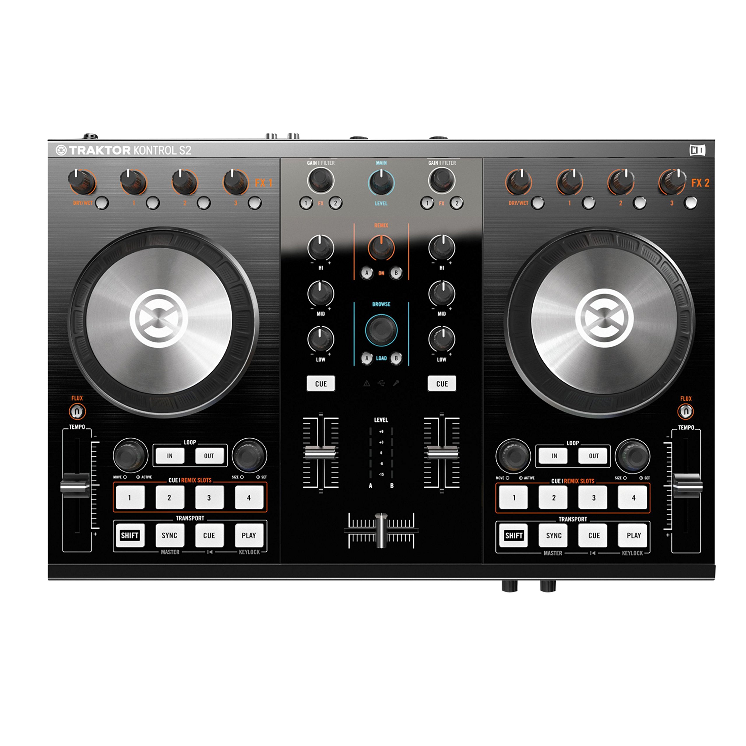 Amazon.co.jp: Native Instruments TRAKTOR KONTROL S2 MK2 2-Deck DJ