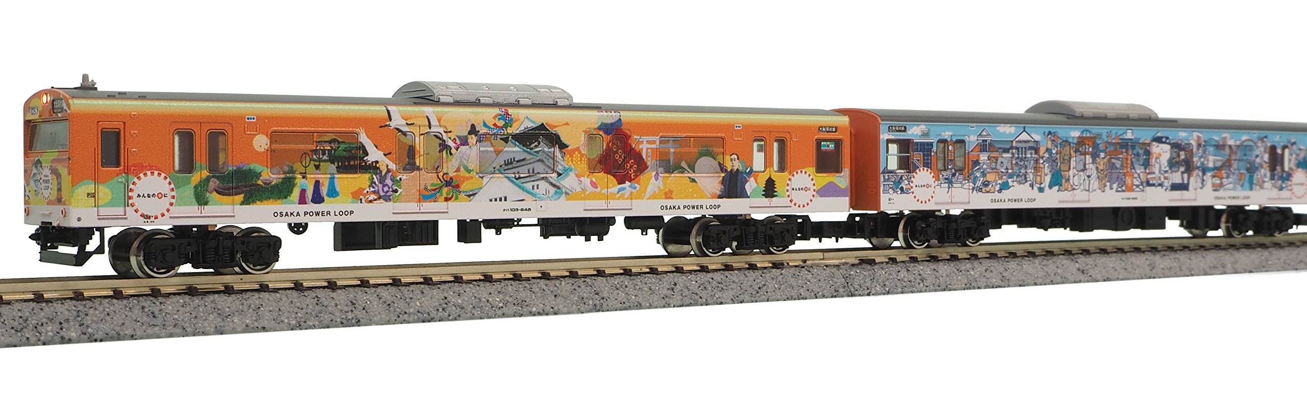 Amazon | グリーンマックス Nゲージ JR103系「OSAKA POWER LOOP」8両