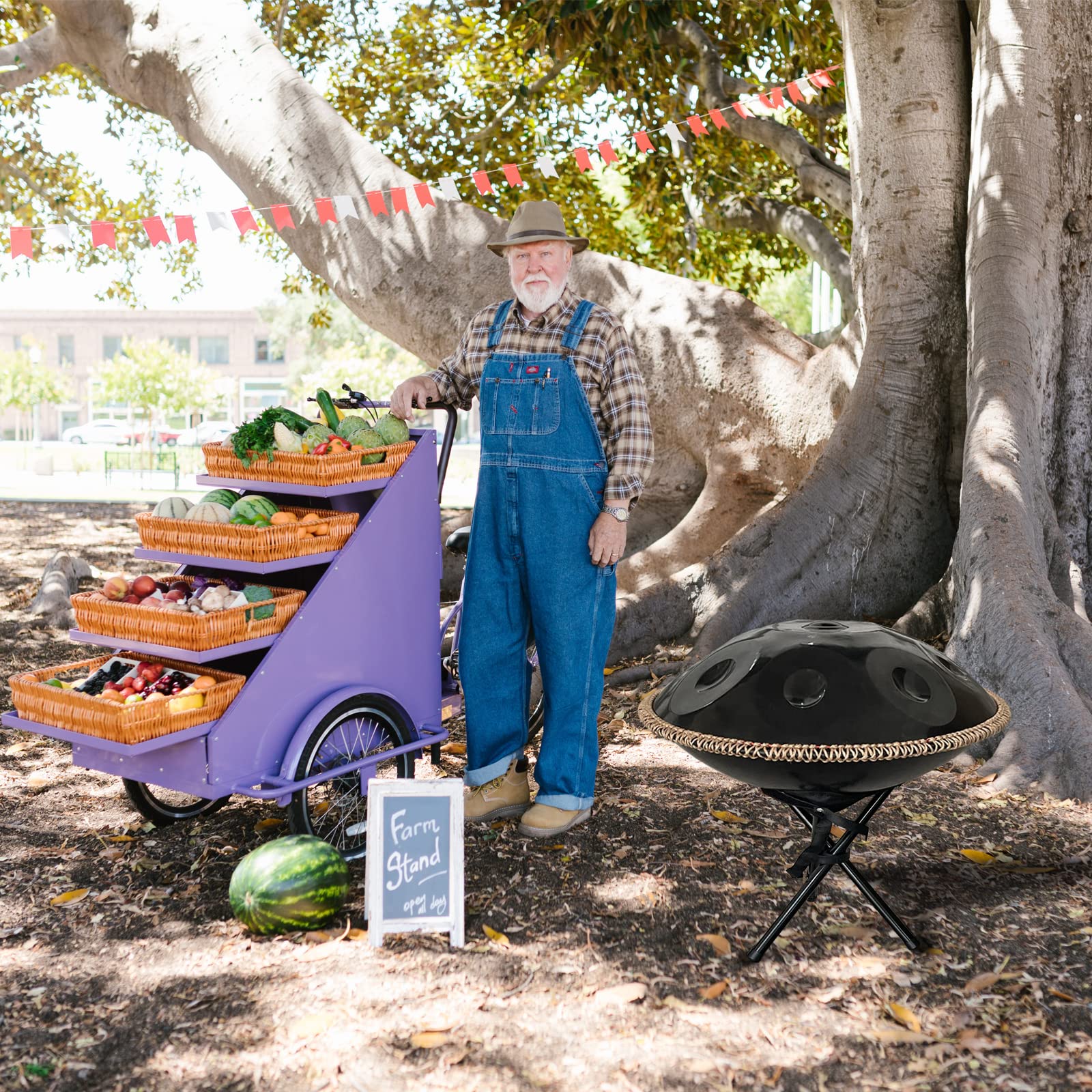 Amazon | ハンドパン 432HZ、10音 22インチ D マイナー ハンド