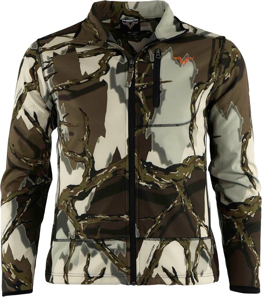 Predator Camo Alpine Early To Mid Season Bowhunting Camo Jacket