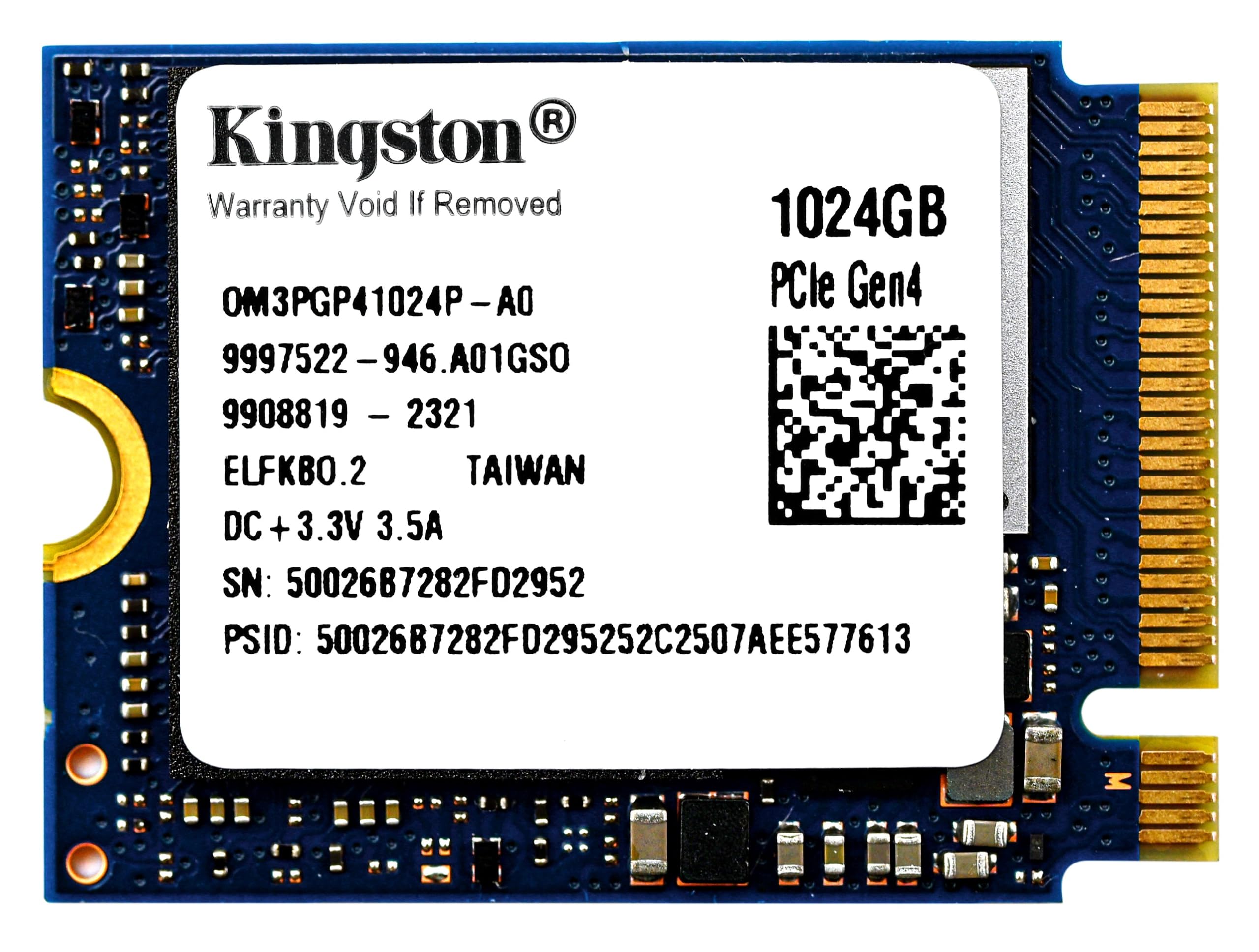 Amazon | Kingston (キングストン) 1TB M.2 2230 PCIe Gen 4.0x4 NVMe