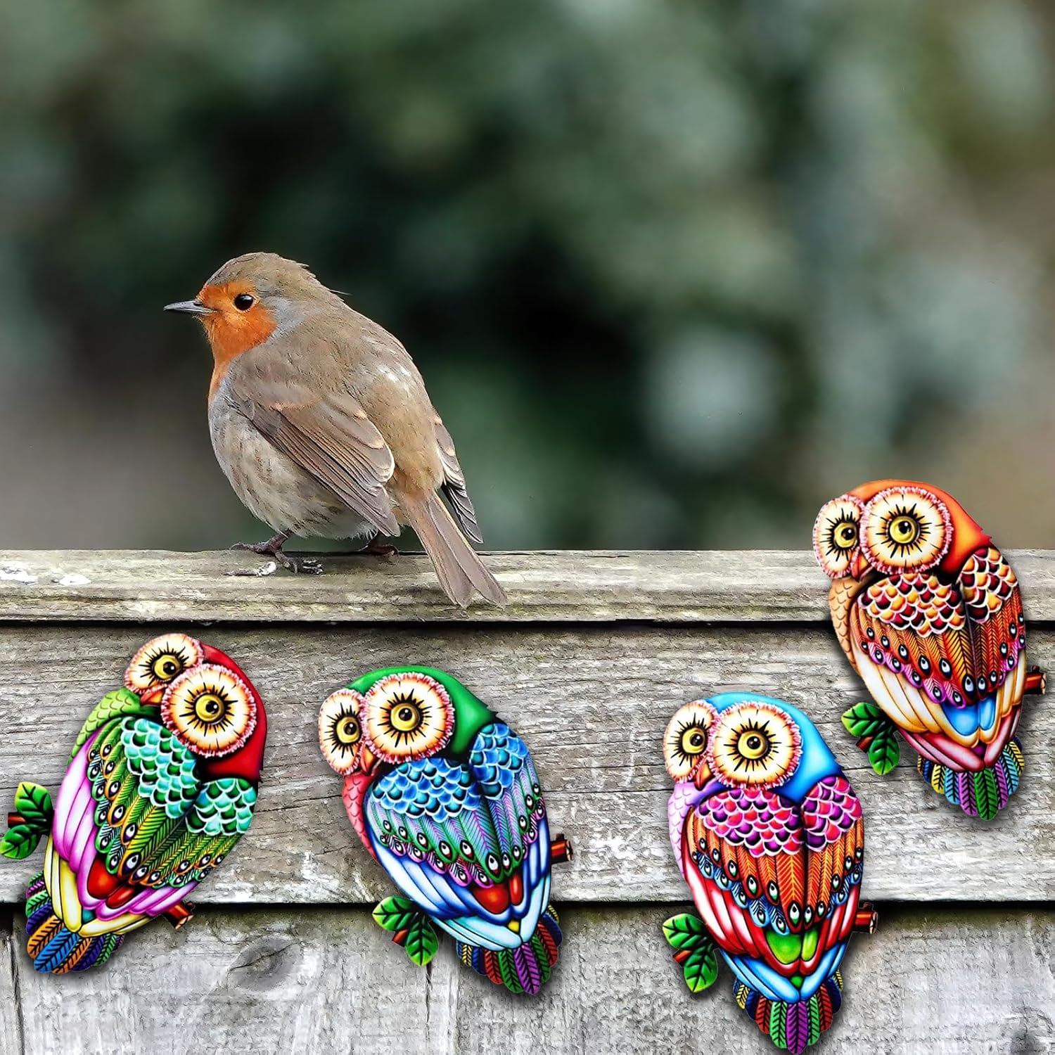 イタリア製フクロウの彫刻 約35cm