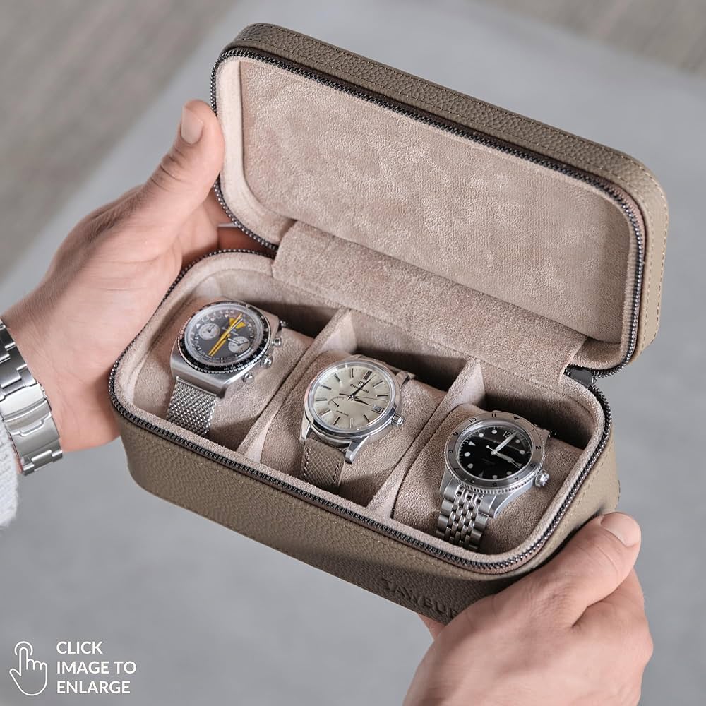 Amazon.co.jp: ラグジュアリーレザーウォッチボックス メンズ – メンズ