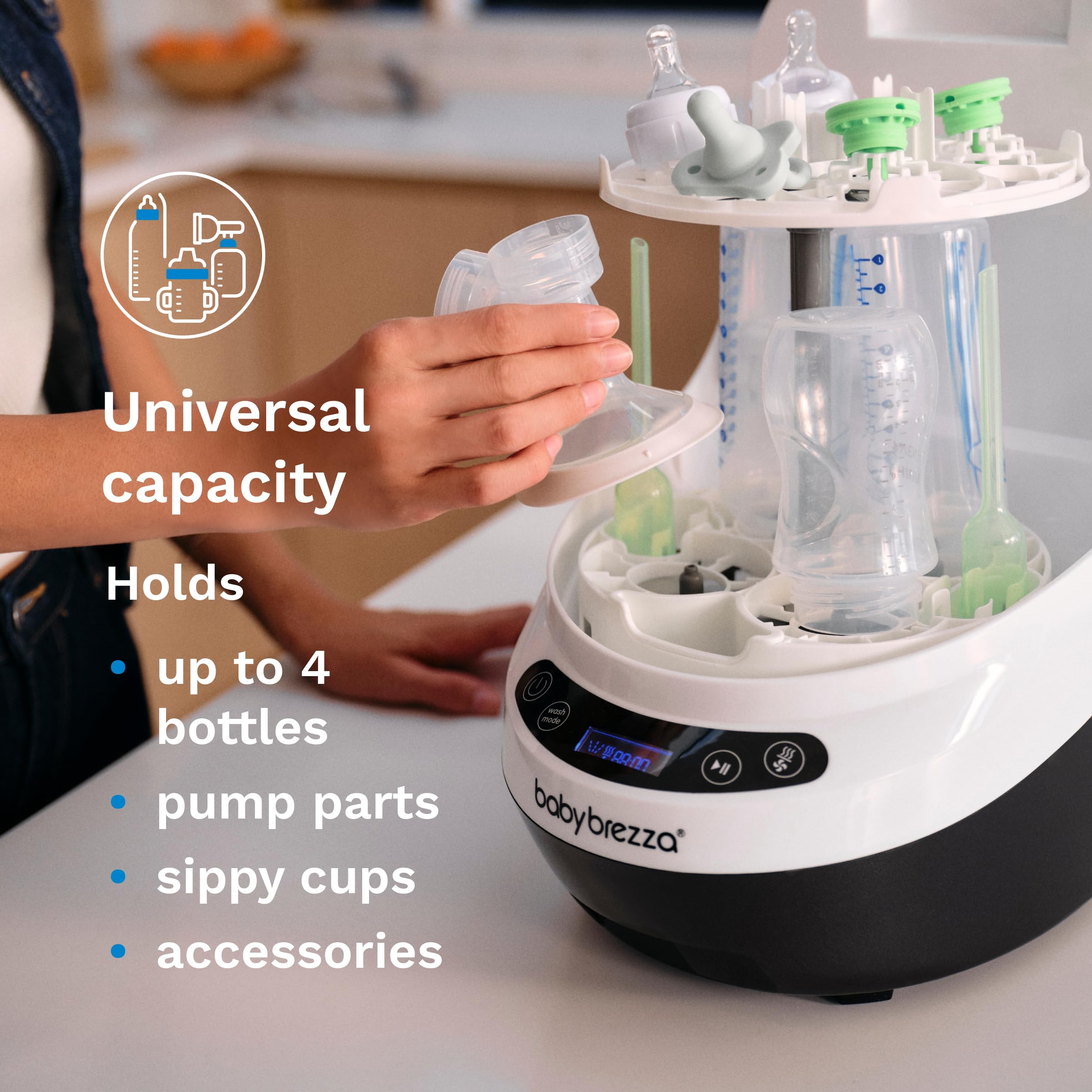 Amazon.com: Baby Brezza Bottle Washer Pro - Baby Bottle Washer
