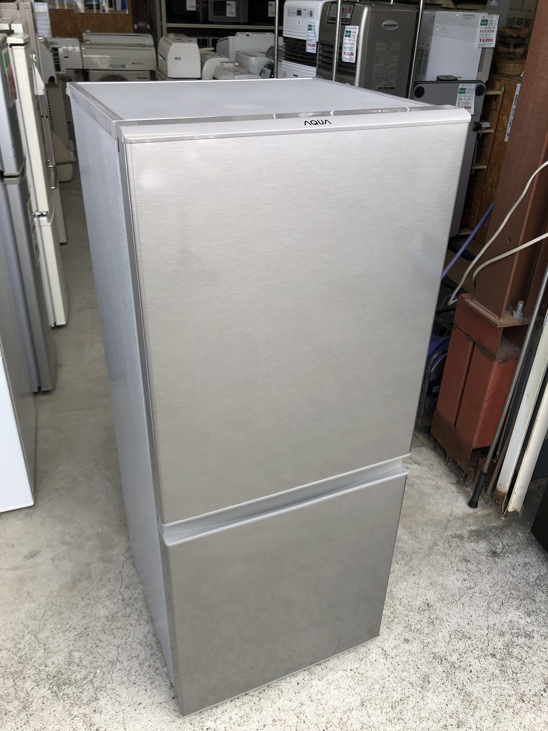 AQR-13M(S) アクア ノンフロン冷凍冷蔵庫 2ドア 2022年製 AQR-13M