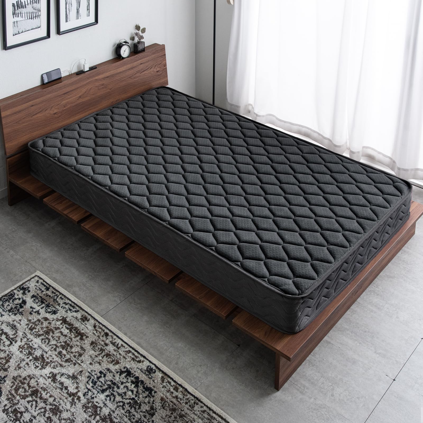 Amazon.co.jp: タンスのゲン マットレス シングル【硬めの寝心地 高