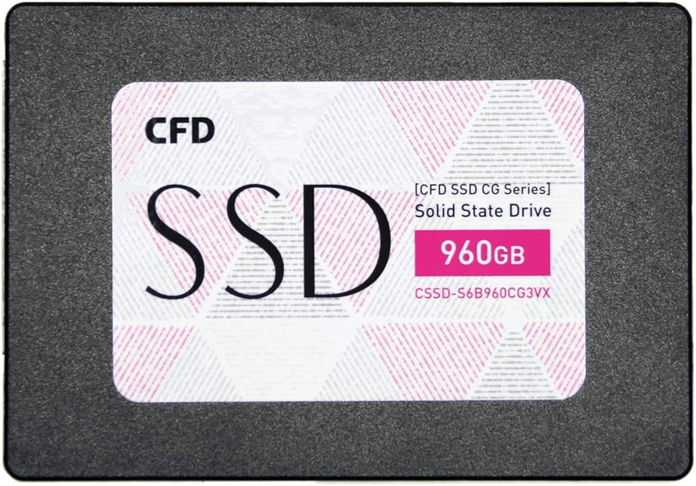 Amazon | CFD販売 CSSD-S6B960CG3VX CFD CG3VX シリーズ SATA接続 SSD