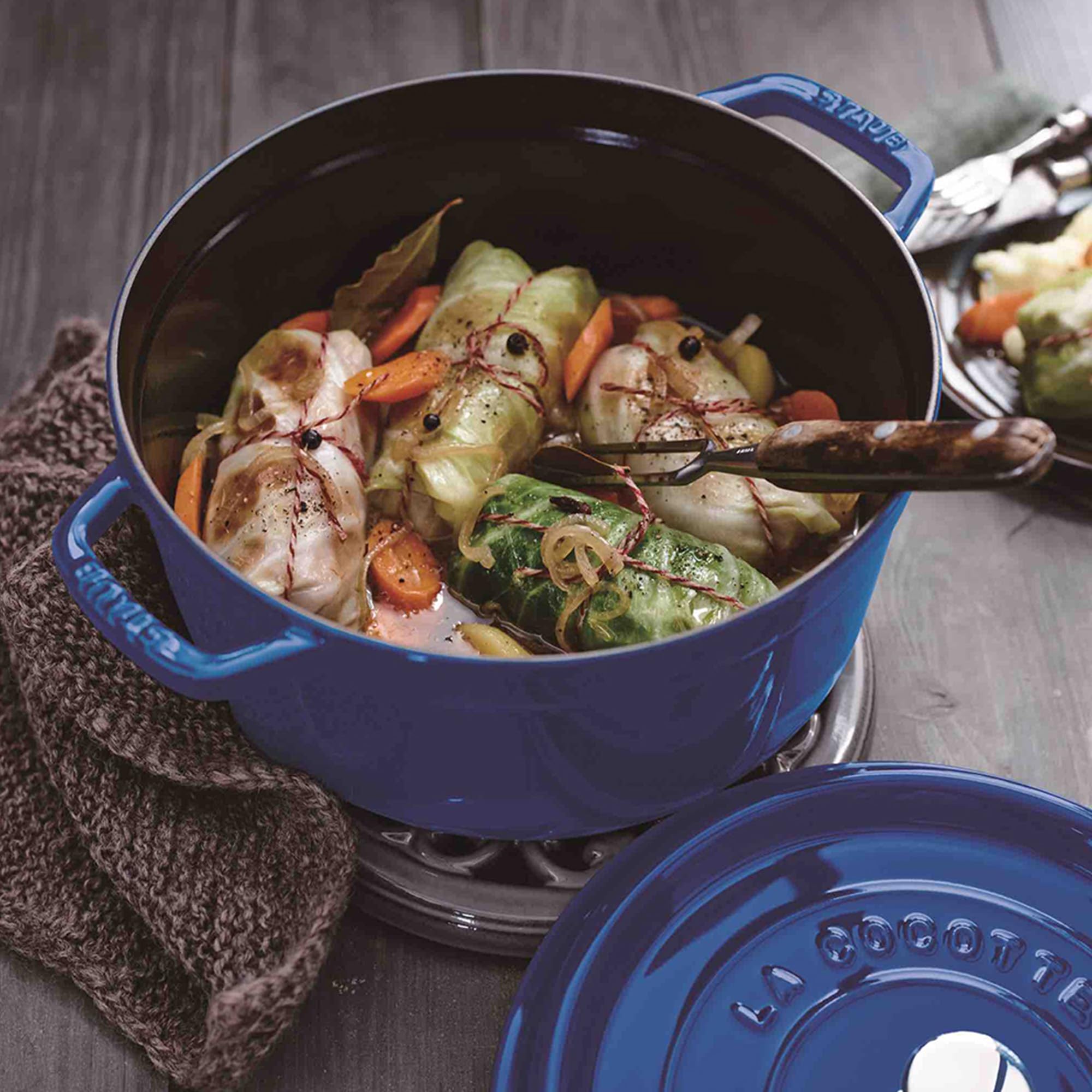 Amazon｜ストウブ(Staub) ピコ・ココット ラウンド 24cm ロイヤル
