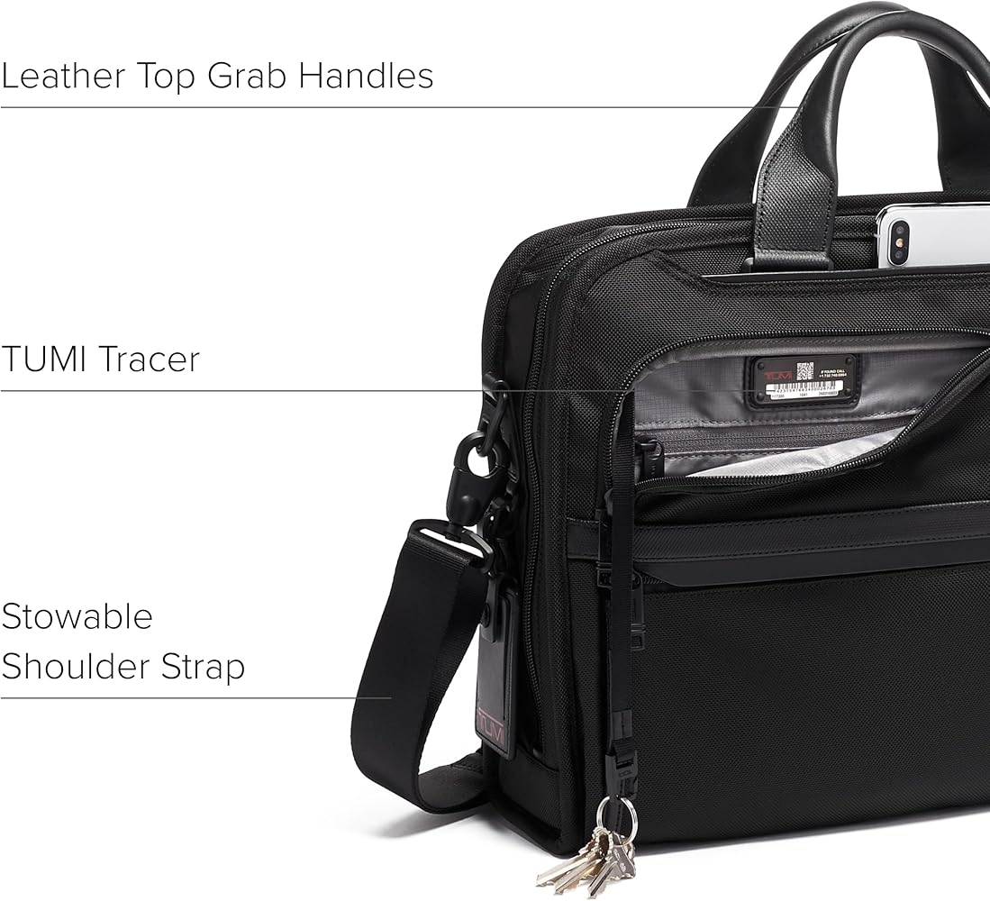 Amazon.com: TUMI - Alpha Organizer Portfolio Brief - Business