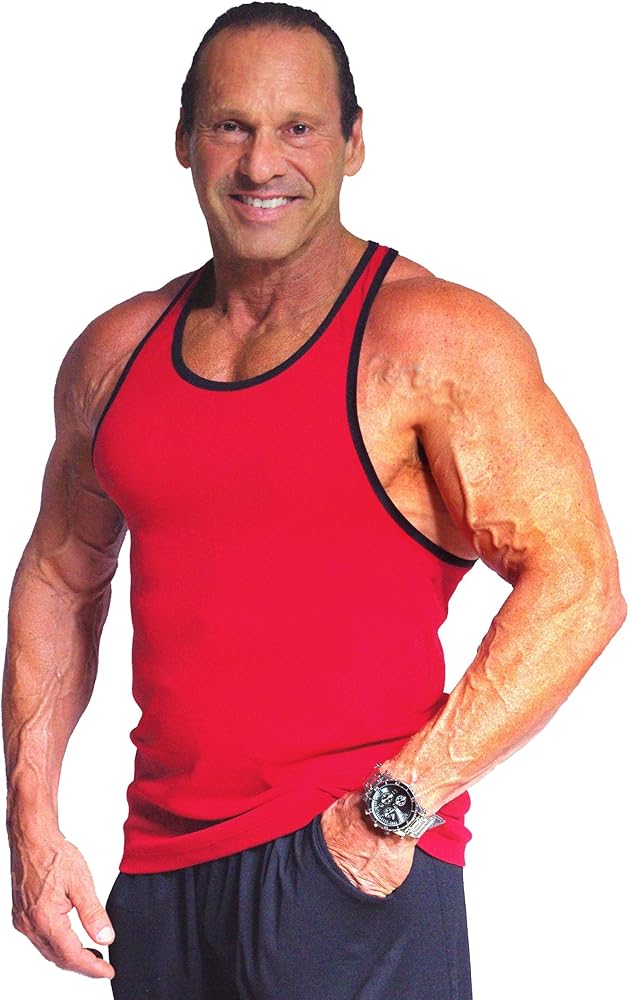 KARRY American sleeve tank レッド KARRY American sleeve tank