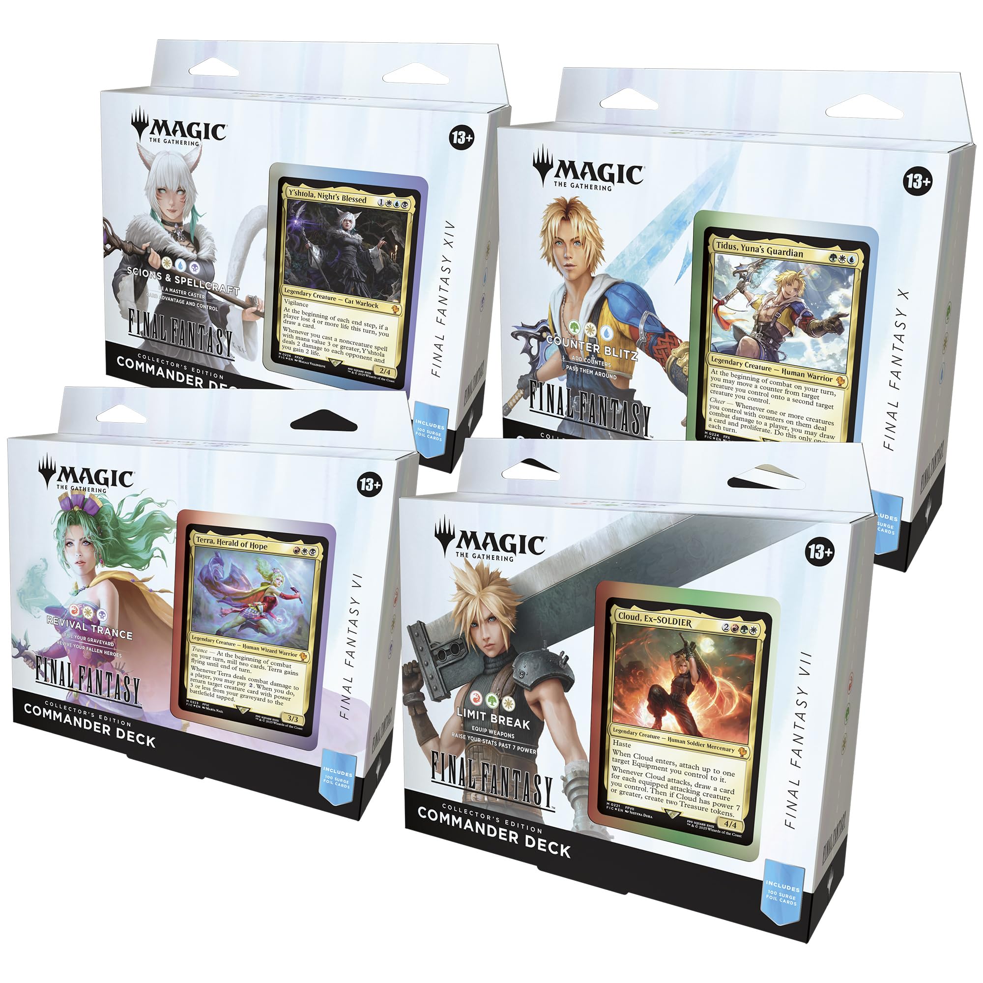 MTG ファイナルファンタジー サージフォイル 4点セット Amazon.co.jp