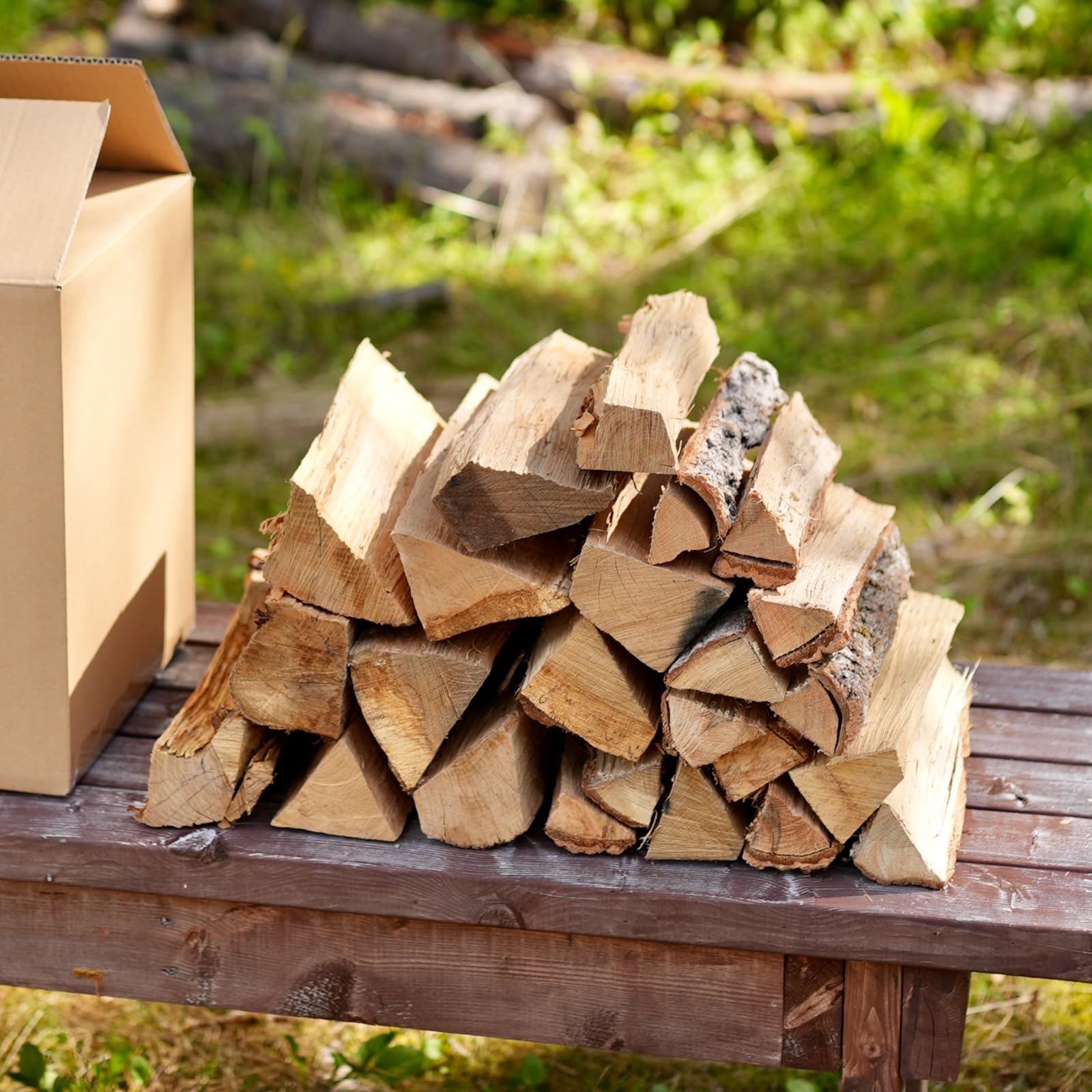 乾燥薪 ナラ100％ 100kg 【公式通販】