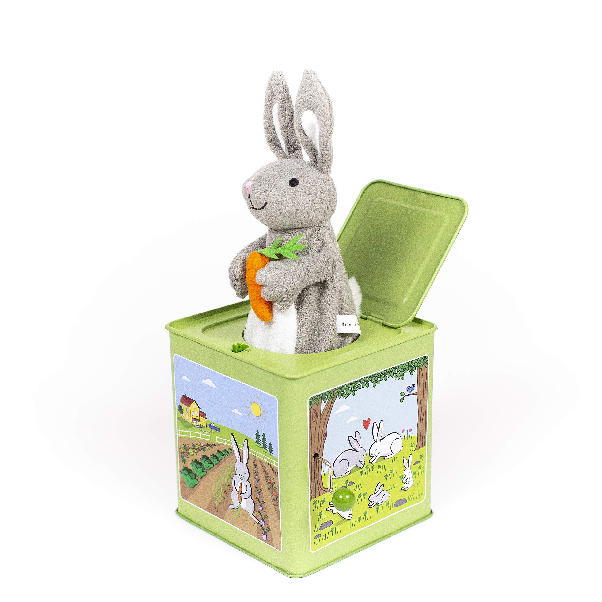 Amazon.com: Jack Rabbit Creations Bunny Jack in The Box Toy, Plush
