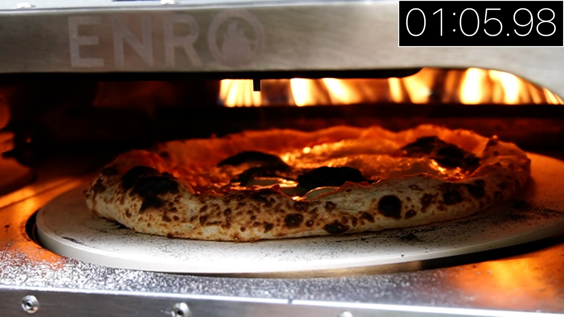 Amazon.co.jp: ENRO ポータブル ピザ窯 ガス式窯焼名人 【お庭や