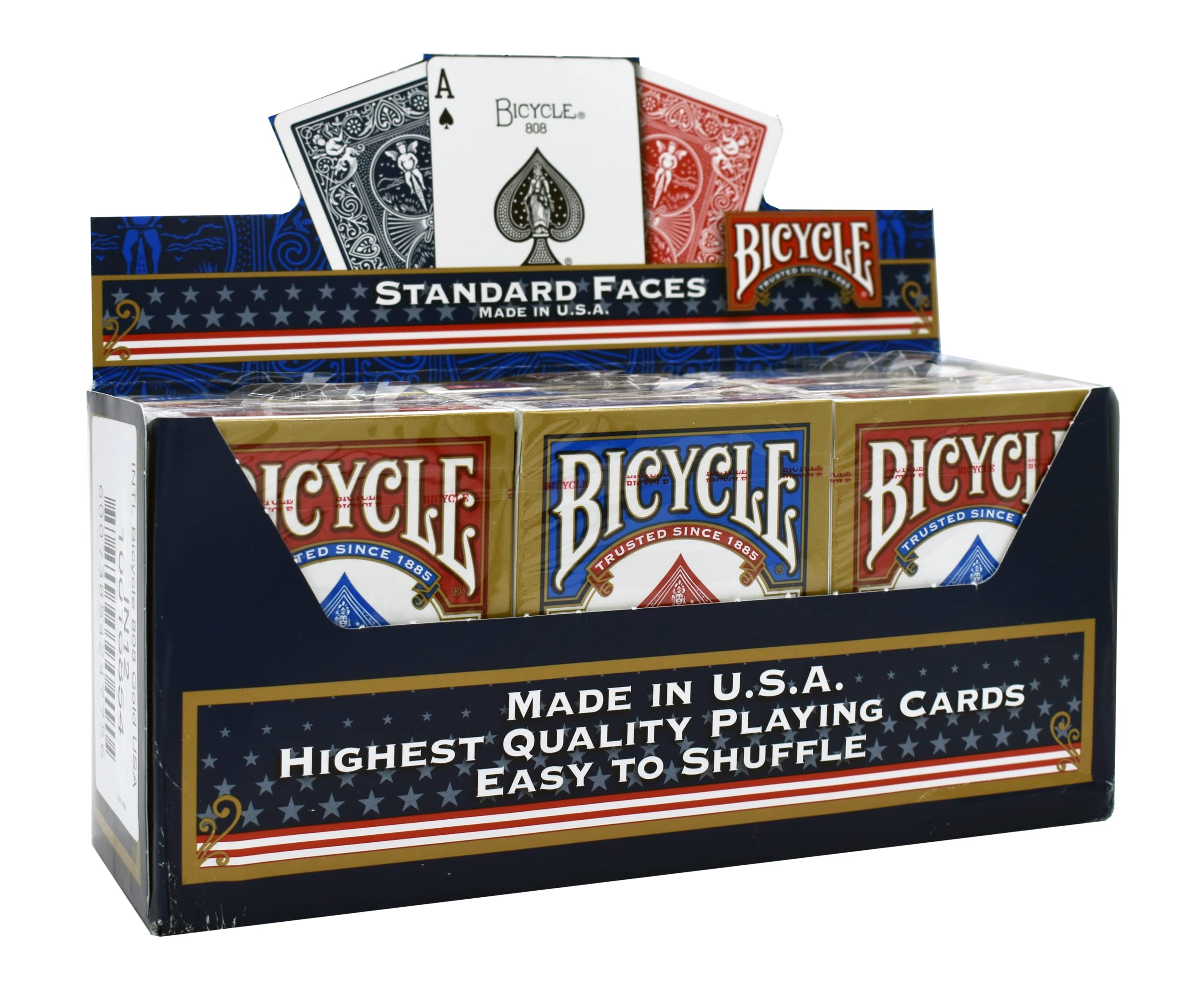 Amazon.com: Bicycle® Gold Standard Playing Cards - 12 x Deck of