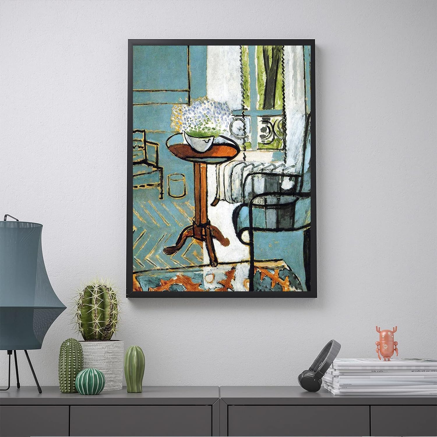 英国アンティーク古いパロディプリント絵/壁飾り/ウォールアート(87