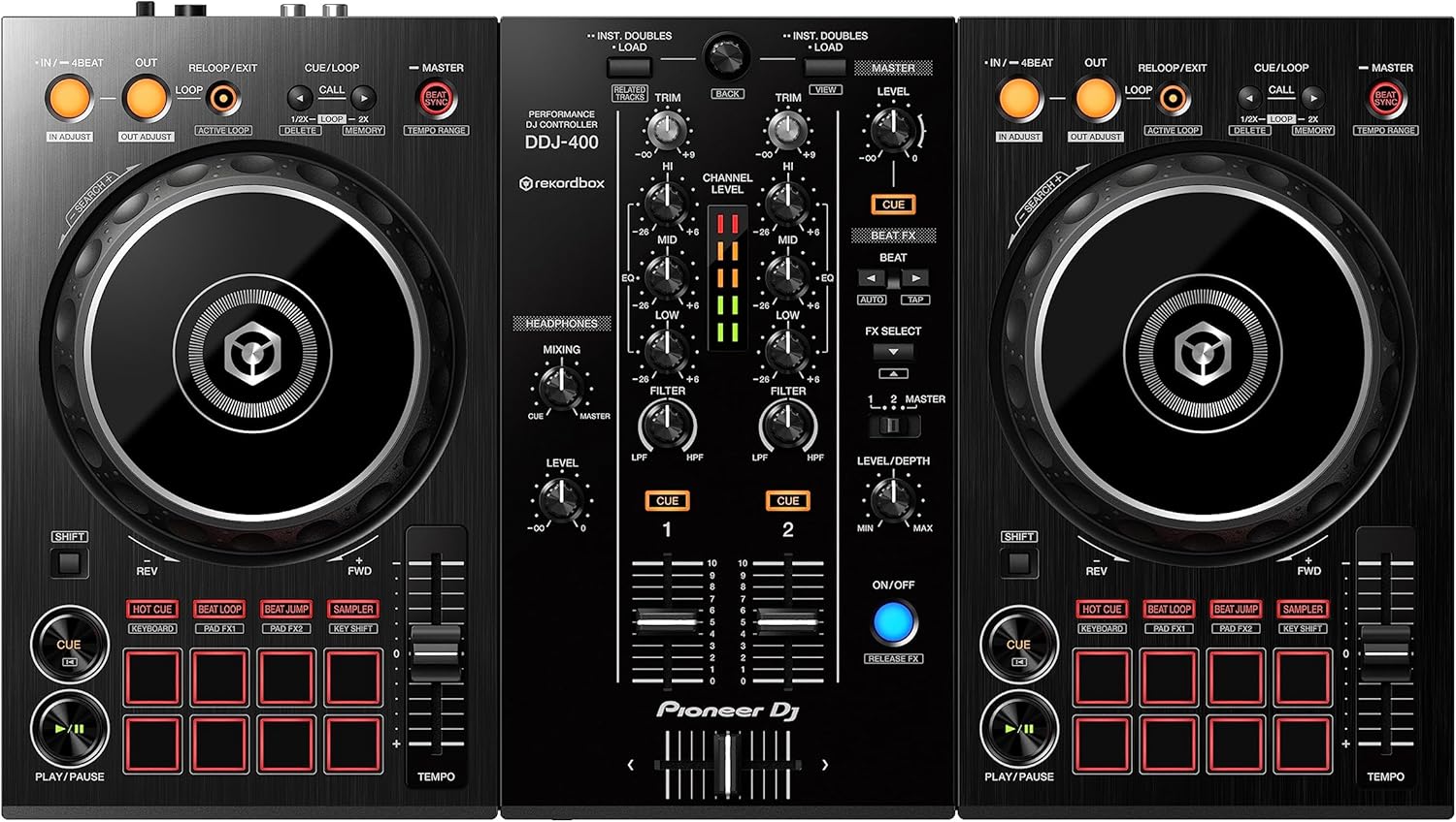 Pioneer DJ DDJ-400 デジタルDJコントローラー 取扱説明書