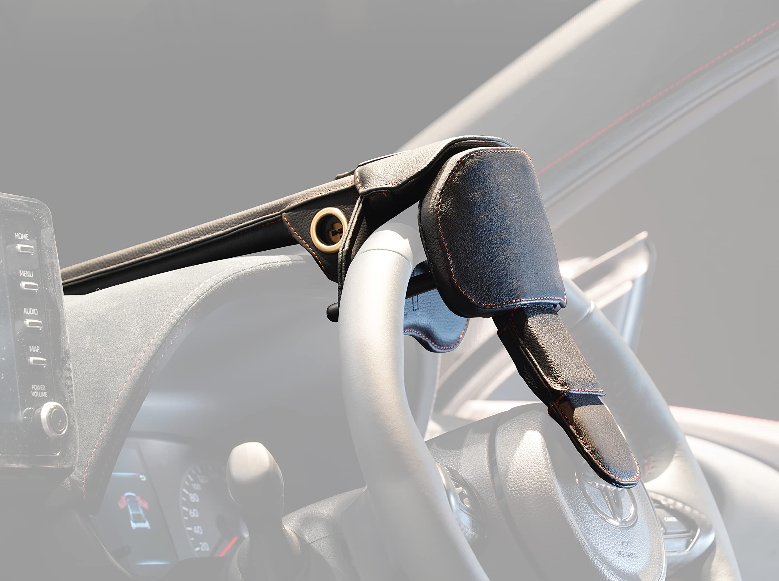 Amazon | TOMSステアリングロック | 車用ロック | 車＆バイク