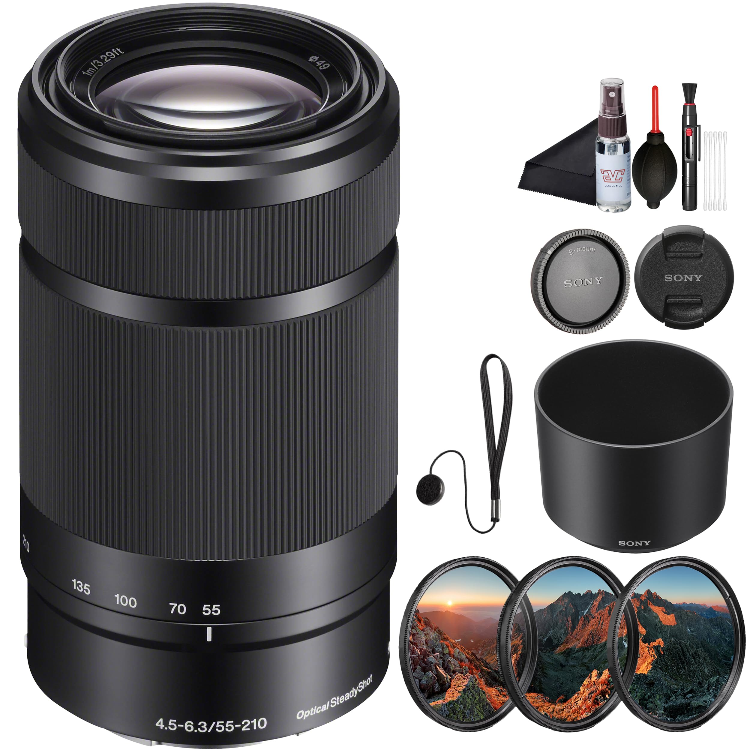 Amazon.com: Sony E 55-210 mm F4.5–6.3 OSS Telephoto Zoom Lens (SEL