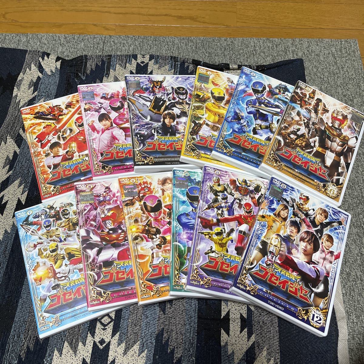 戦隊もの レンタルアップDVD 76点まとめ大量セット ゴセイジャー 戦隊