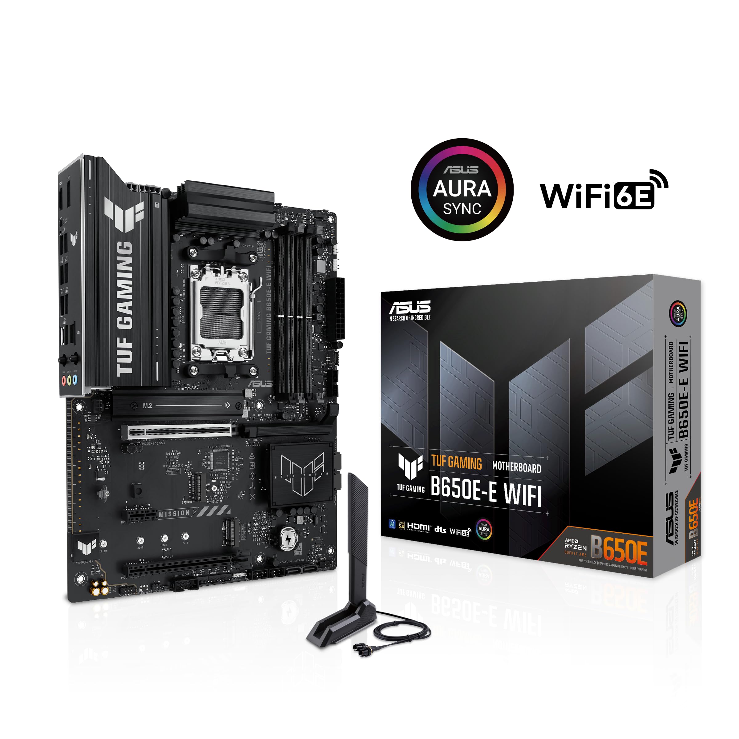 Amazon.com: ASUS TUF GAMING B650E-E WIFI AMD AM5 B650 ATX