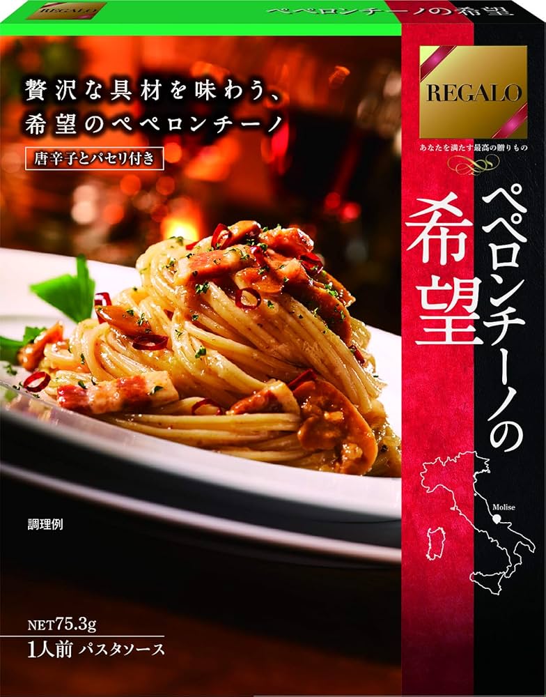 Amazon.co.jp: Nippn ニップン レガーロ ペペロンチーノの希望 75.3g×6