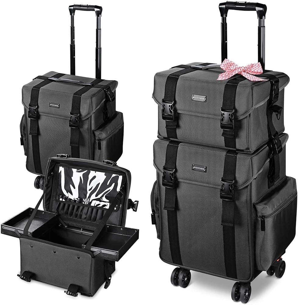 Amazon | BYOOTIQUE 2IN1 メイクボックス メイクキャリーケース スーツ