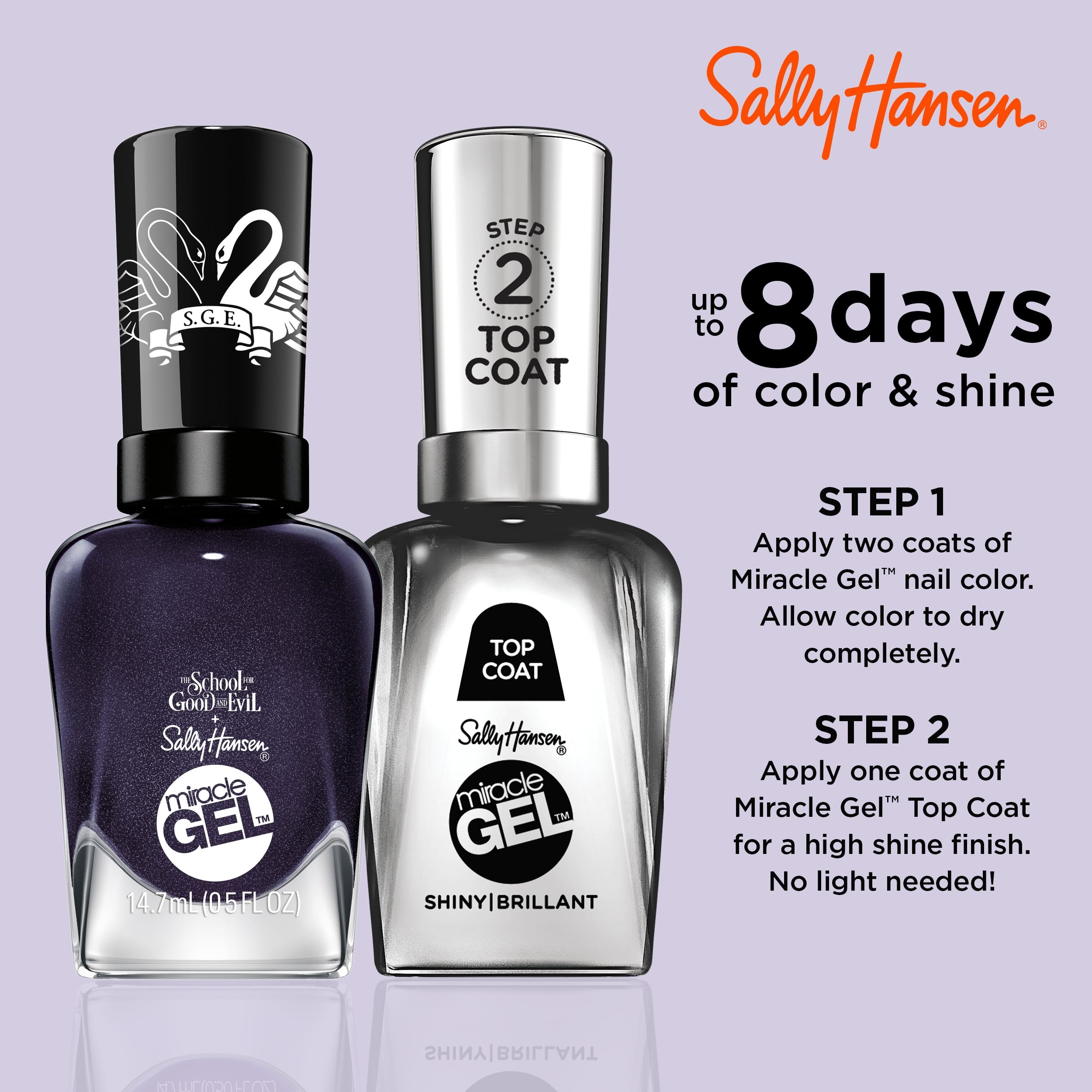 Amazon.com: Sally Hansen Miracle Gel x The School for Good and