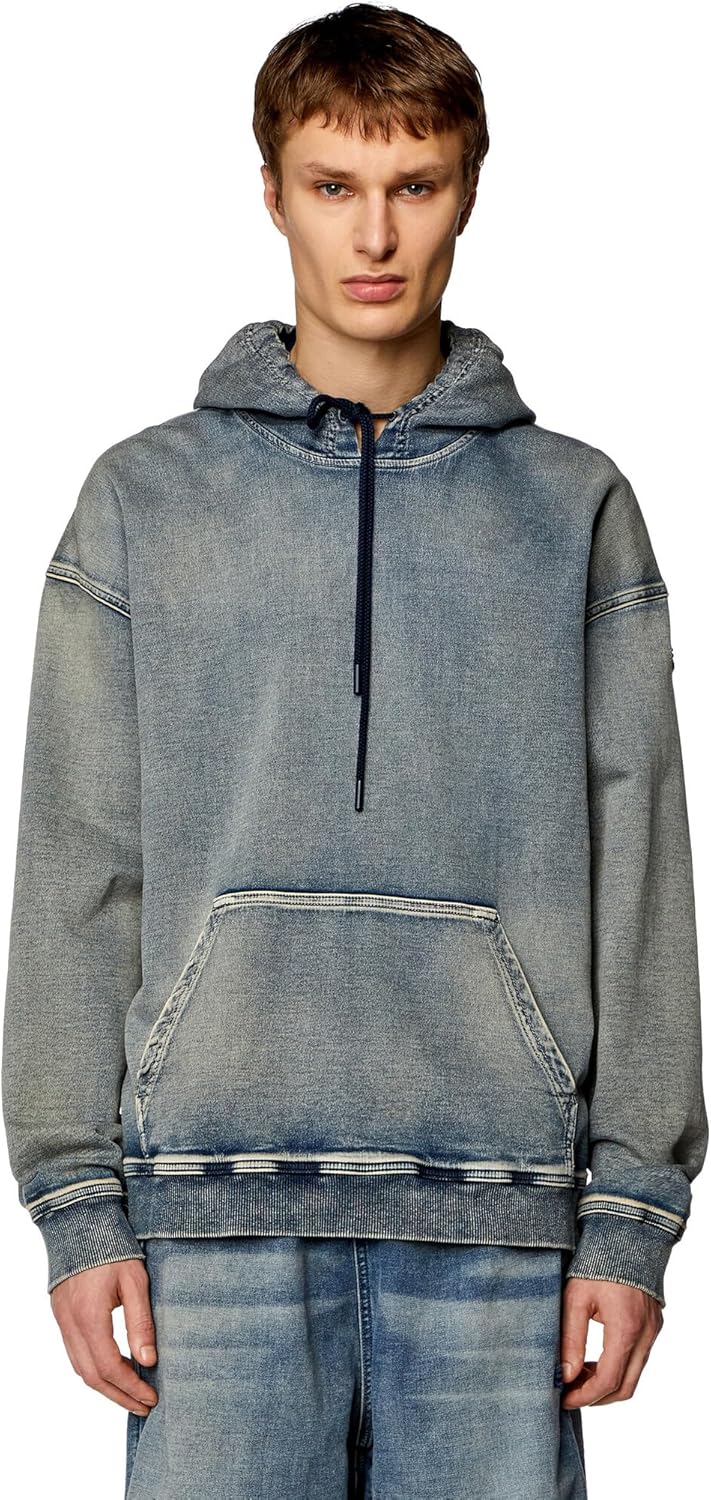 Amazon.co.jp: (ディーゼル) メンズ スウェット パーカー デニム D-UM