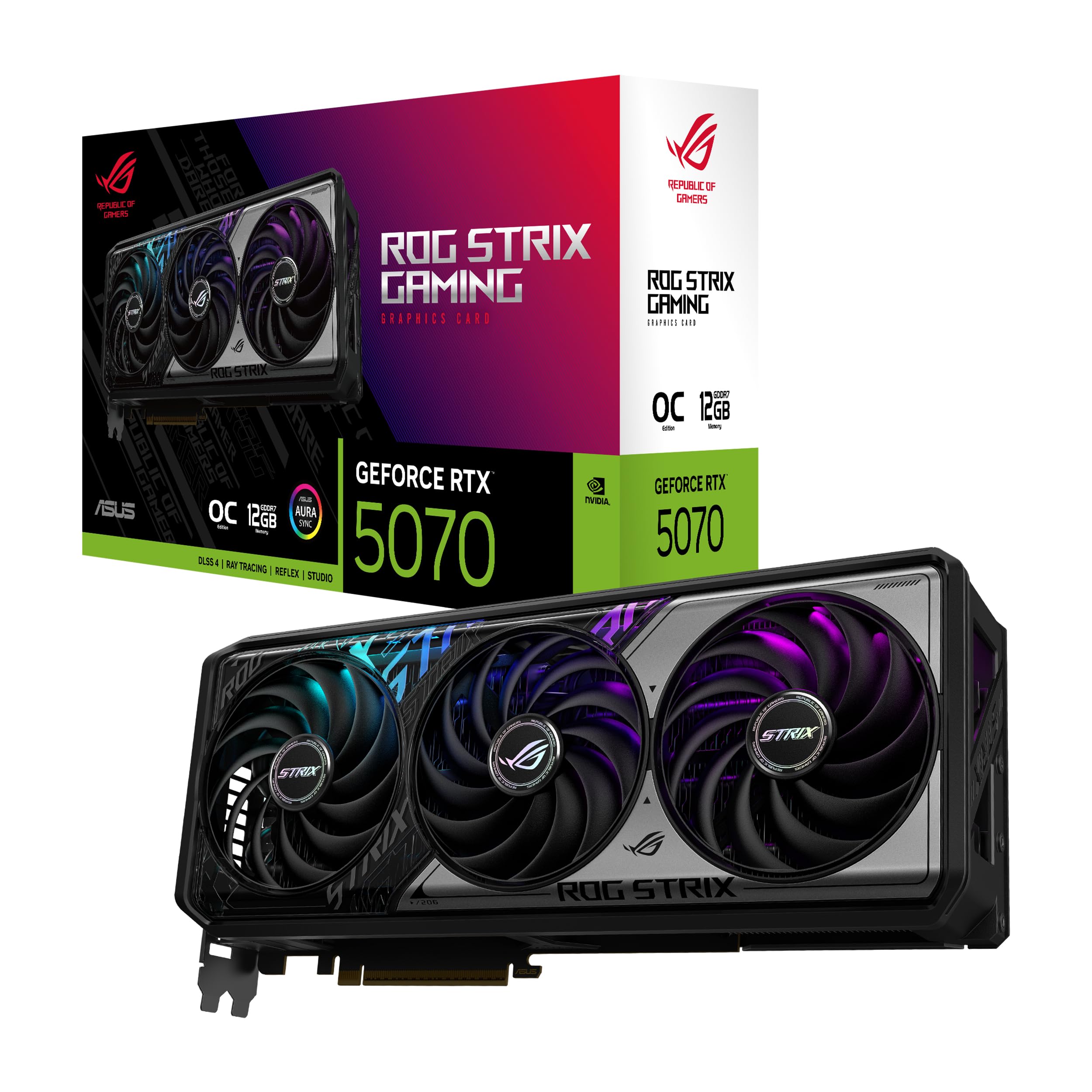 Amazon | ASUS ROG Strix GeForce RTX 5070 12GB GDDR7 OCエディション