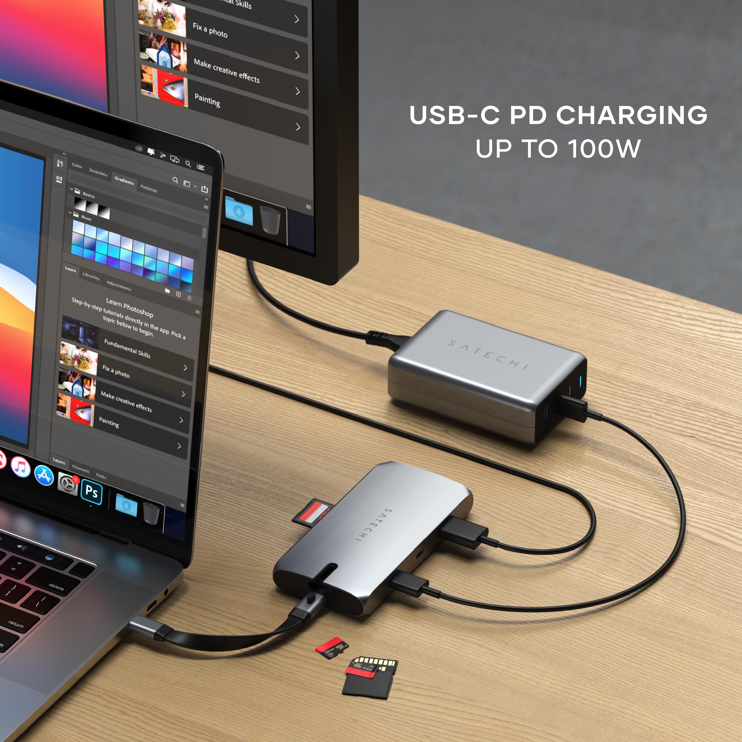 Amazon.com: Satechi USB C Hub Multiport Adapter, USB C Docking